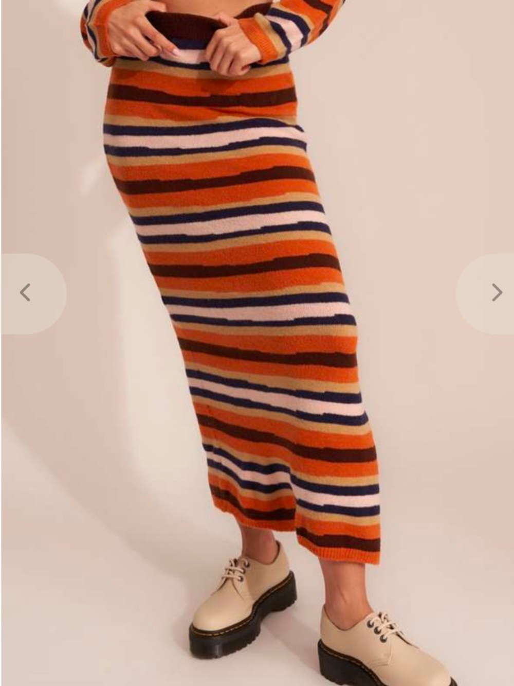 Callahan Dahne Striped Maxi Skirt